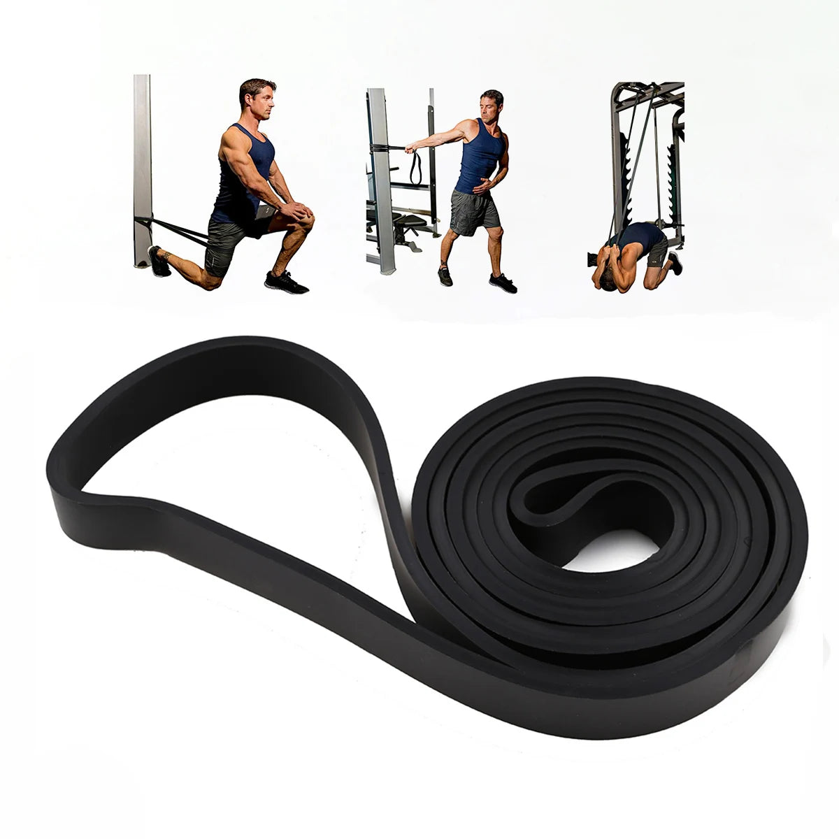 Elastic Resistance Bands for Fitness Pull-Up, Crossfit, Power Expander, Yoga Hanging, Gym, 208Cm
